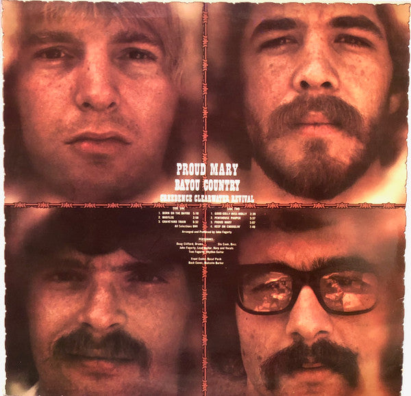 Creedence Clearwater Revival : Proud Mary / Bayou Country (LP, Album)