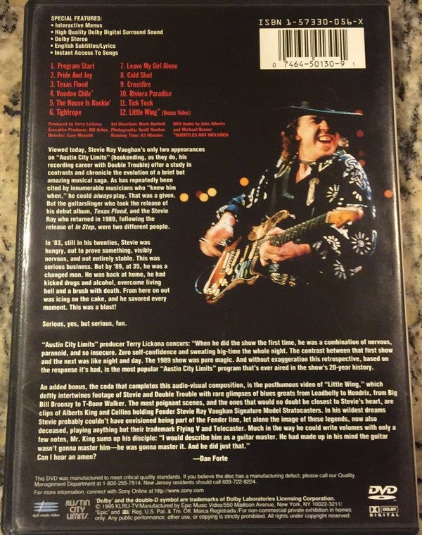Stevie Ray Vaughan And Double Trouble* : Live From Austin, Texas (DVD-V, Multichannel)