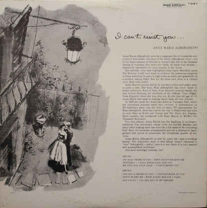 Anna Maria Alberghetti : I Can't Resist You (LP, Album, Mono)