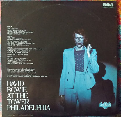David Bowie : David Live (2xLP, Album, Ind)