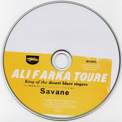 Ali Farka Toure* : Savane (CD, Album)