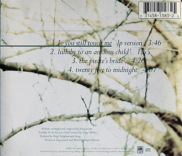 Sting : You Still Touch Me (CD, Maxi)