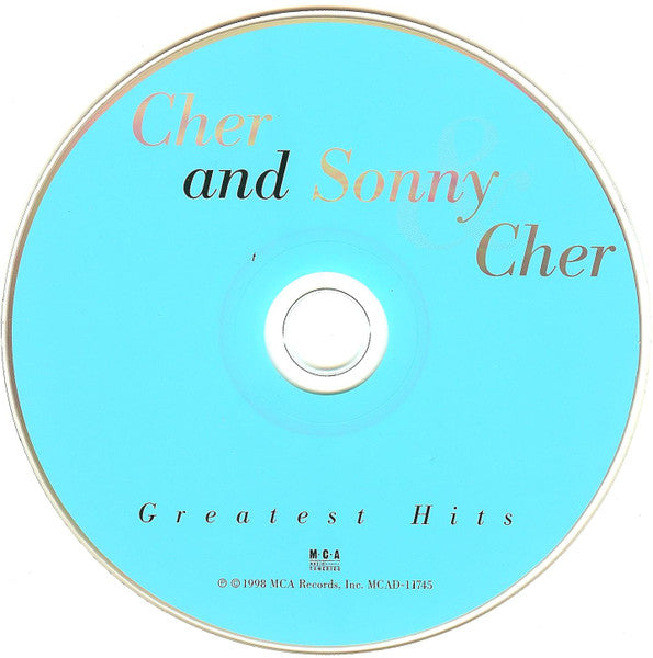 Cher and Sonny & Cher : Cher and Sonny & Cher Greatest Hits (CD, Comp, RM)