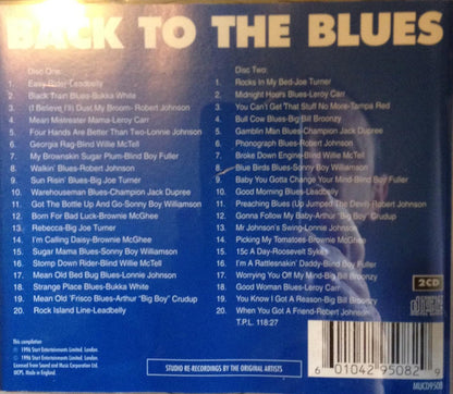 Various : Back To The Blues (2xCD, Comp)