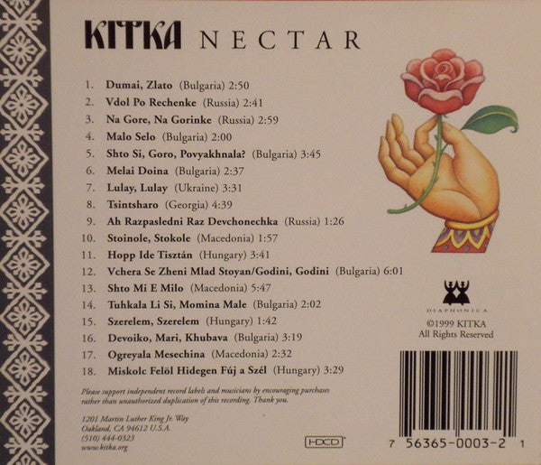 Kitka* : Nectar (HDCD, Album)