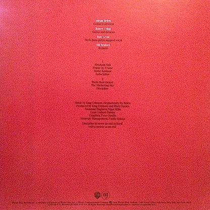 King Crimson : Discipline (LP, Album, All)