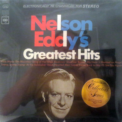 Nelson Eddy : Nelson Eddy's Greatest Hits (LP, Comp, RE)