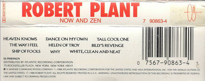 Robert Plant : Now And Zen (Cass, Album, SR)