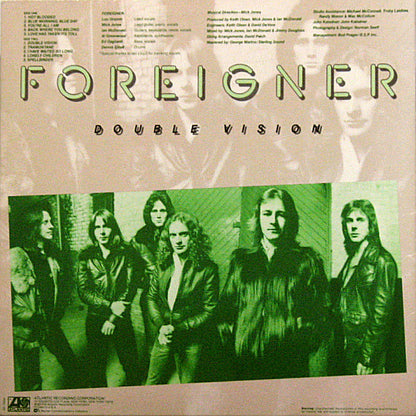 Foreigner : Double Vision (LP, Album, RP, PR )