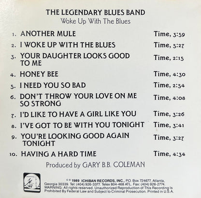Legendary Blues Band : Woke Up With The Blues (CD, Album)