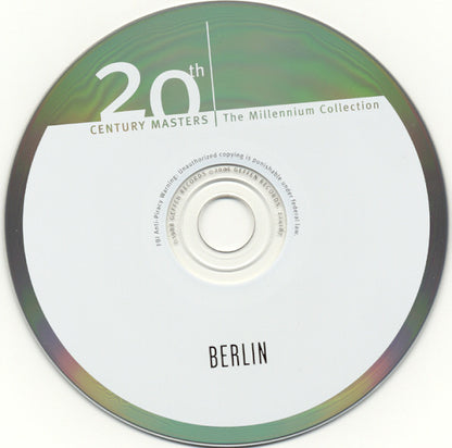 Berlin : The Best Of Berlin (CD, Comp, RE)