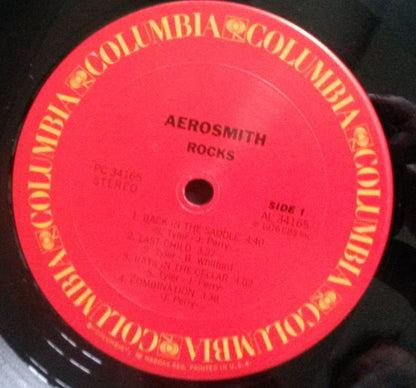 Aerosmith : "Rocks" (LP, Album)