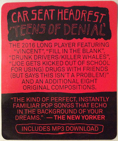 Car Seat Headrest : Teens Of Denial (2xLP, Album)