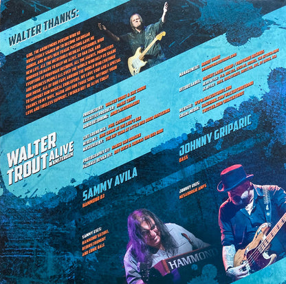 Walter Trout : Alive In Amsterdam (3xLP, Album, Gat)