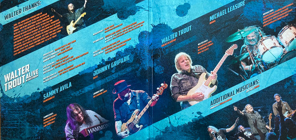 Walter Trout : Alive In Amsterdam (3xLP, Album, Gat)