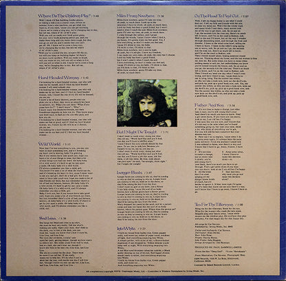 Cat Stevens : Tea For The Tillerman (LP, Album, Mon)