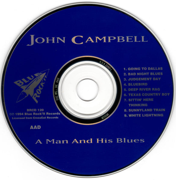 John Campbell : A Man And His Blues (CD, Album)