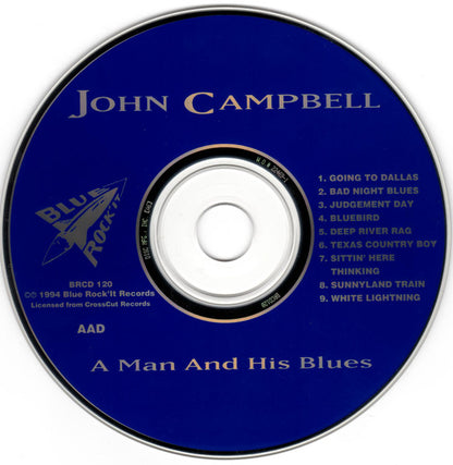 John Campbell : A Man And His Blues (CD, Album)
