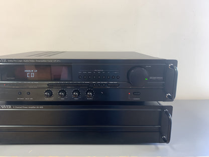 Carver CT-27v Preamp/Tuner & Carver AV-405 Power Amp
