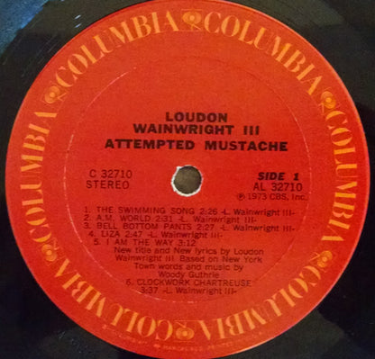 Loudon Wainwright III : Attempted Mustache (LP, Album)