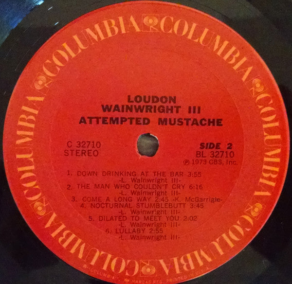 Loudon Wainwright III : Attempted Mustache (LP, Album)
