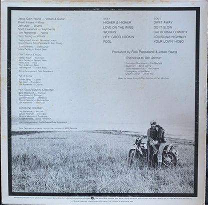 Jesse Colin Young : Love On The Wing (LP, Album, San)
