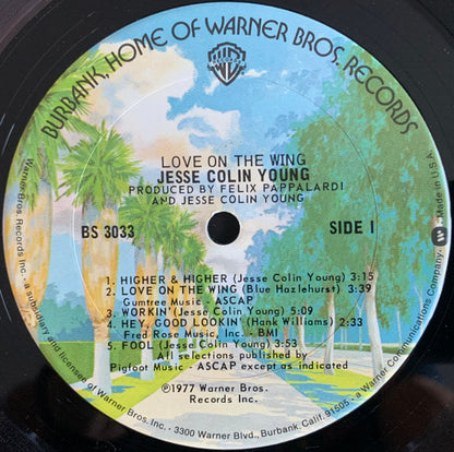 Jesse Colin Young : Love On The Wing (LP, Album, San)
