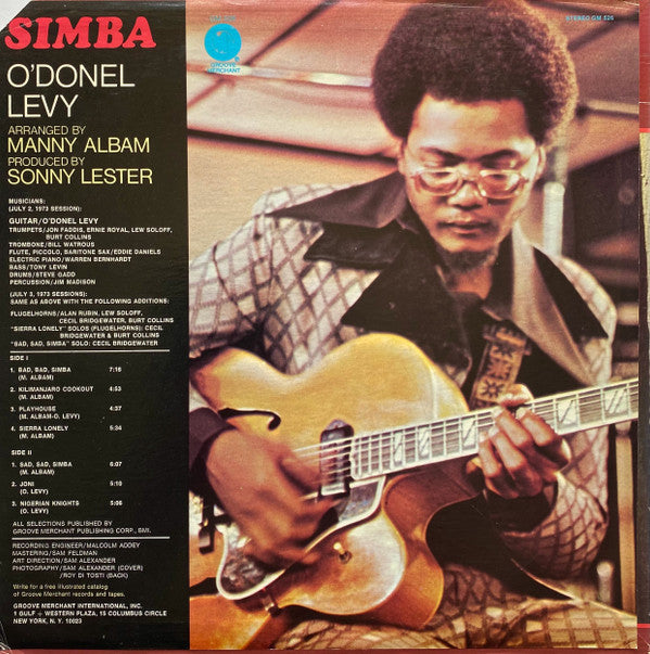 O'Donel Levy : Simba (LP, Album)
