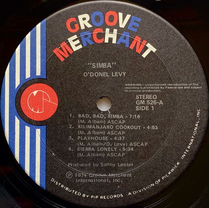 O'Donel Levy : Simba (LP, Album)