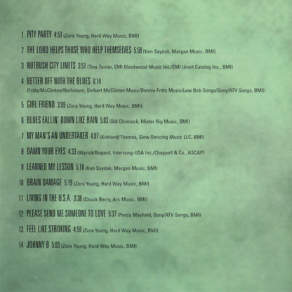 Zora Young : Learned My Lesson (CD, Album)