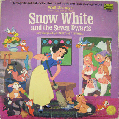 Various : Walt Disney's Story And Songs From Snow White And The Seven Dwarfs (LP, Album, Mono, Gat)