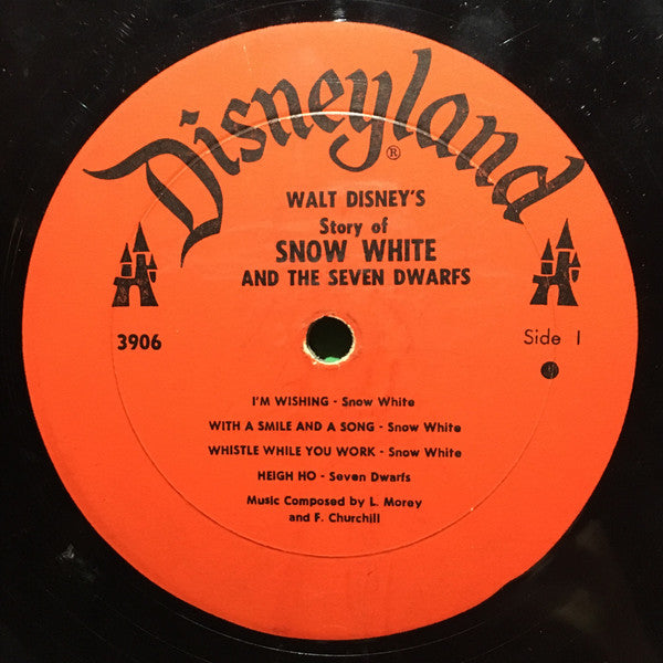 Various : Walt Disney's Story And Songs From Snow White And The Seven Dwarfs (LP, Album, Mono, Gat)