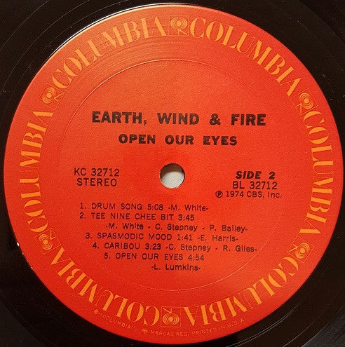 Buy Earth, Wind & Fire : Open Our Eyes (LP, Album, Ter) Online for a great price – The Turntable Store Buy Earth, Wind & Fire : Open Our Eyes (LP, Album, Ter) Online for a great price – The Turntable Store