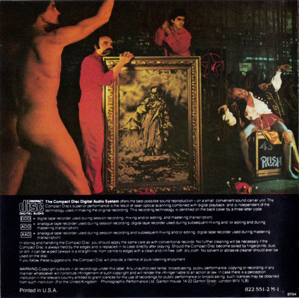 Rush : Exit...Stage Left (CD, Album, RE)