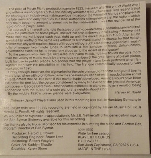 Various : Please Don't Shoot The Piano Player (Cass, Album, Comp)