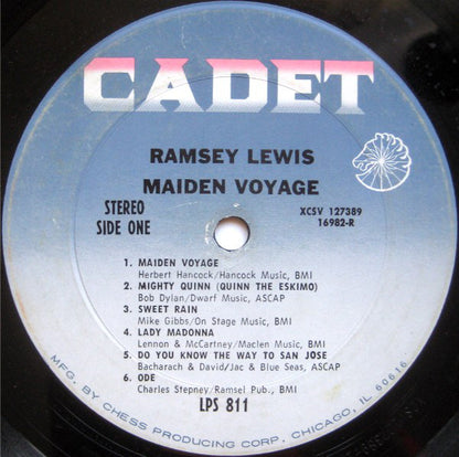 Ramsey Lewis : Maiden Voyage (LP, Album, Ter)