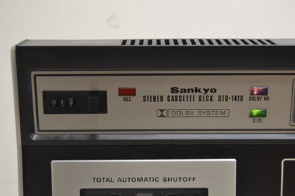 Sankyo STD-1410 Cassette Deck * Fully Serviced * New Belts