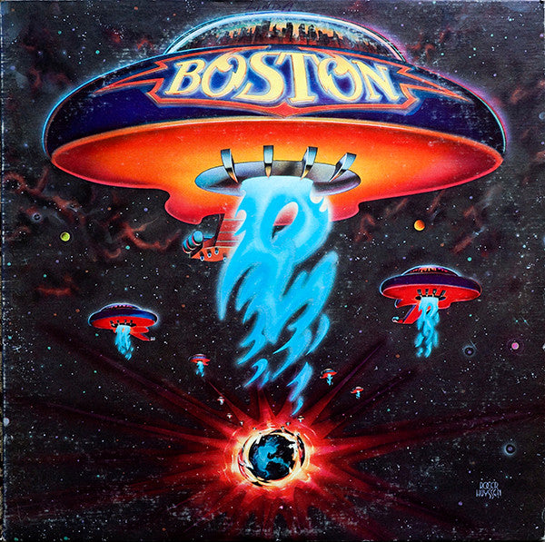 Boston : Boston (LP, Album, Pit)
