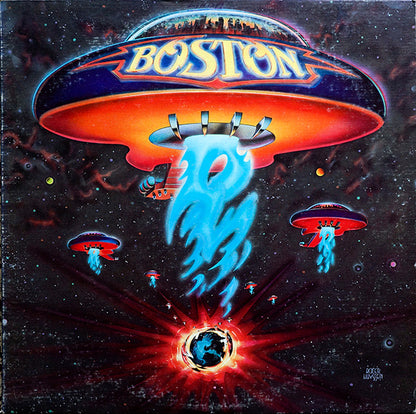 Boston : Boston (LP, Album, Pit)