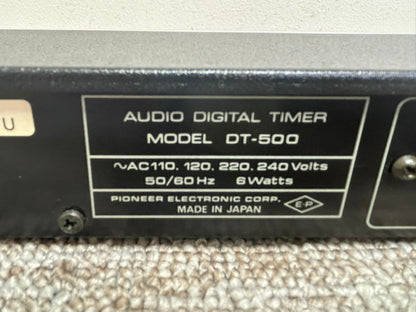 Pioneer DT-500 Digital Audio Timer * Fully Serviced