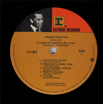 Frank Sinatra : Cycles (LP, Album, RE)