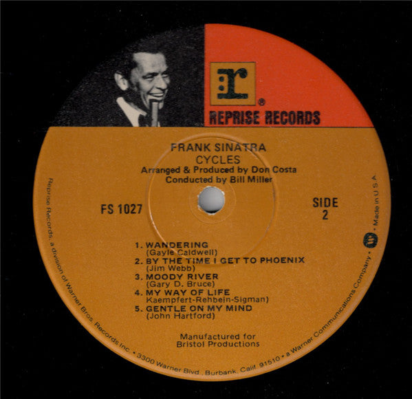 Frank Sinatra : Cycles (LP, Album, RE)