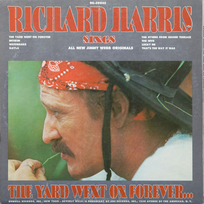 Richard Harris : The Yard Went On Forever... (LP, Album, Mon)