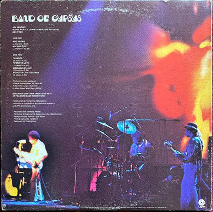 Hendrix* : Band Of Gypsys (LP, Album, Win)