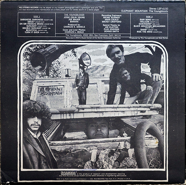 The Youngbloods : Elephant Mountain (LP, Album, Roc)