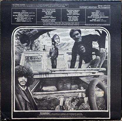 The Youngbloods : Elephant Mountain (LP, Album, Roc)