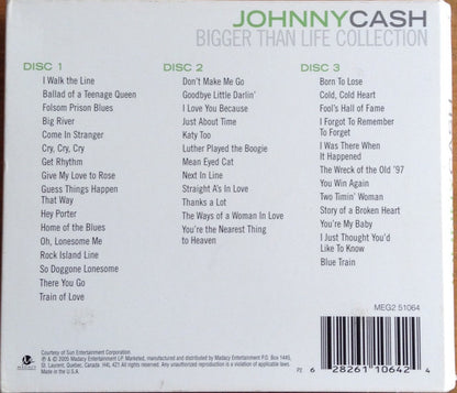 Johnny Cash : Bigger Than Life Collection (3xCD, Comp)