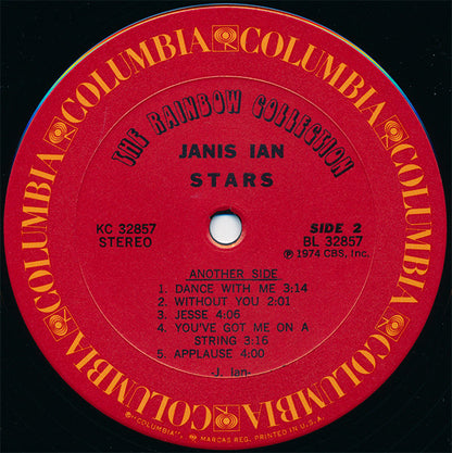 Janis Ian : Stars (LP, Album, Pit)