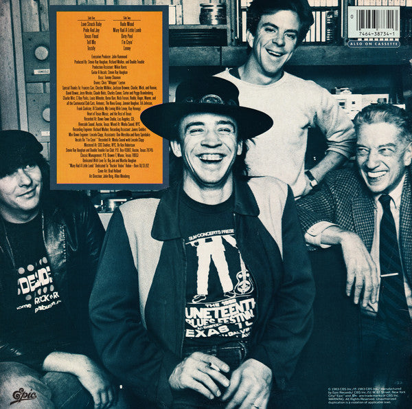 Stevie Ray Vaughan And Double Trouble* : Texas Flood (LP, Album, Pit)