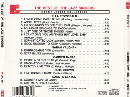 Various : The Best Of The Jazz Singers (CD, Comp)